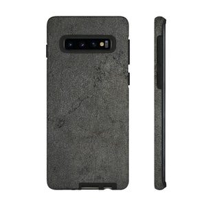 Steel Grey Granite Android Case (Protective) Samsung Galaxy S10 Glossy Phone Case