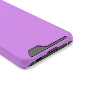 Bright Lilac Android Case (Card) Phone Case