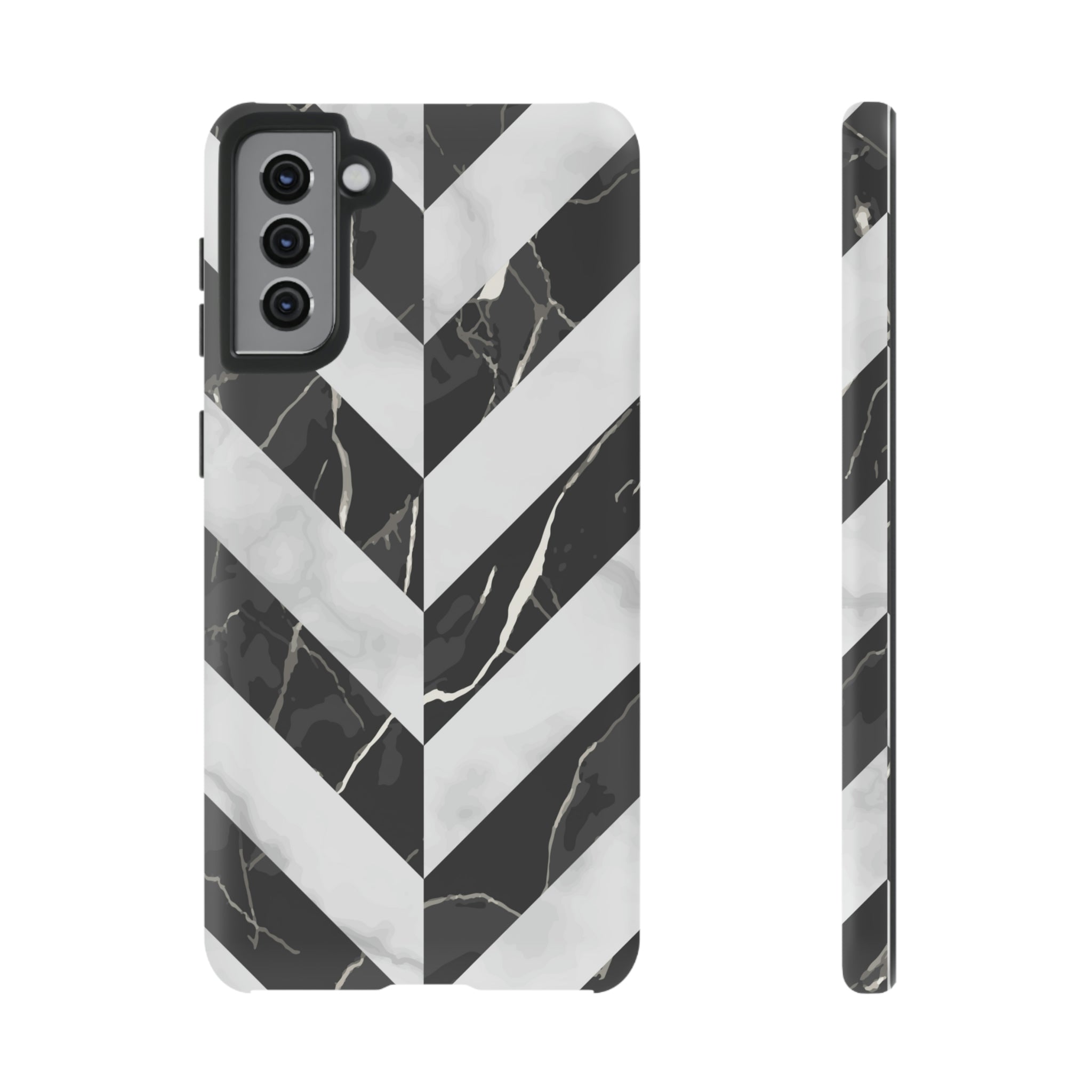 Herringbone Android Case (Protective) Samsung Galaxy S21 Plus Matte Phone Case