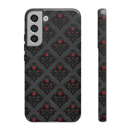 Pixrose Gothic Flower Samsung Case (Protective) Samsung Galaxy S22 Plus Glossy Phone Case