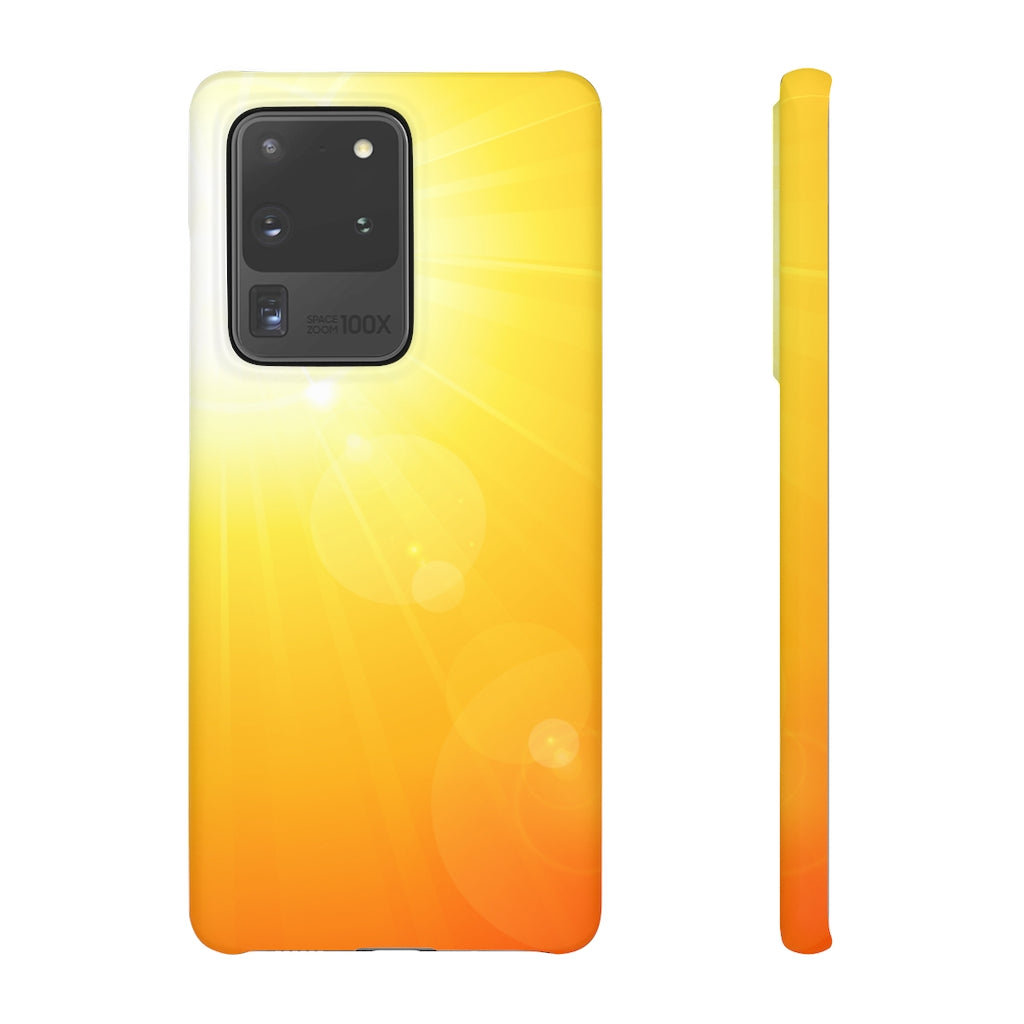 Bright Summer Sun Samsung/iPhone (Slim) Phone Case