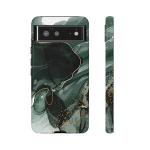 Emerald Green Android Case (Protective) Google Pixel 6 Glossy Phone Case