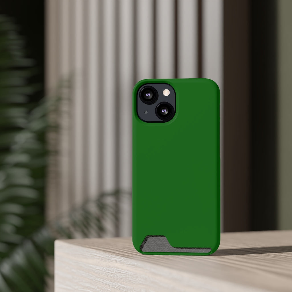 Dark Green iPhone Case (Card) Phone Case