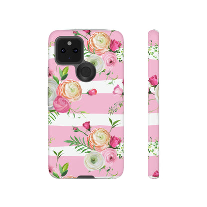 Pink Roses Android Case (Protective) Google Pixel 5 5G Matte Phone Case