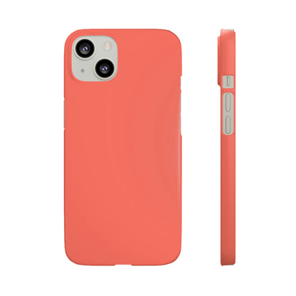 Bittersweet Orange iPhone Case (Slim) iPhone 13 Matte Phone Case