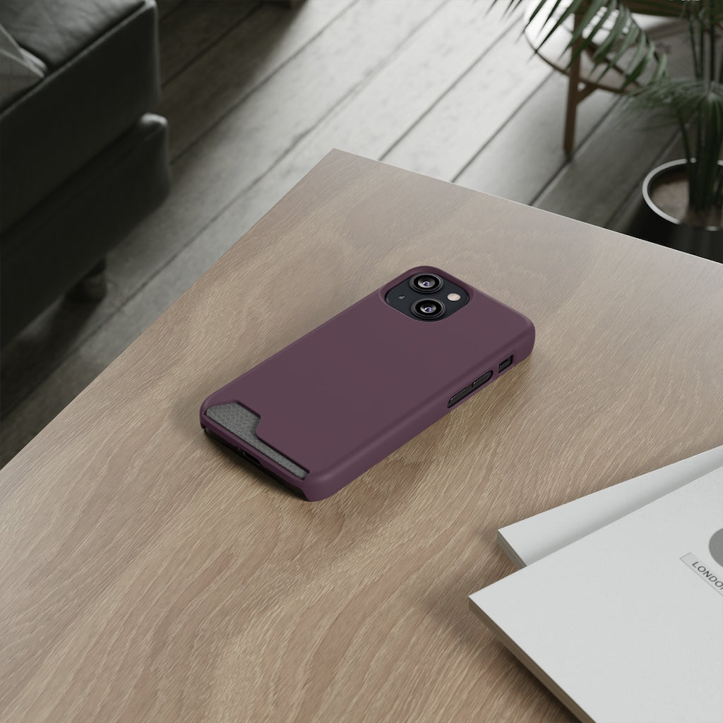 Eggplant iPhone Case (Card) Phone Case