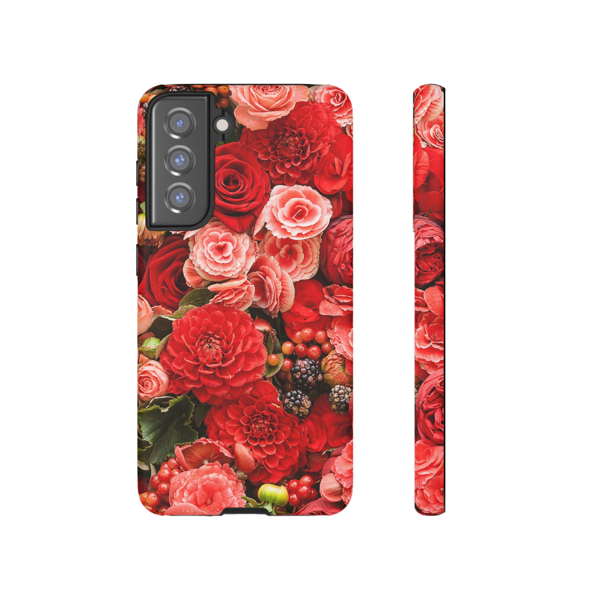 Flower Wall Android Case (Protective) Samsung Galaxy S21 FE Matte Phone Case