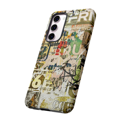 Grunge Vintage Poster Android Case (Protective) Phone Case