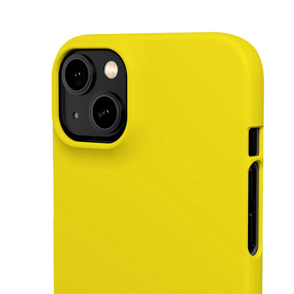 Citrine Yellow iPhone Case (Slim) Phone Case