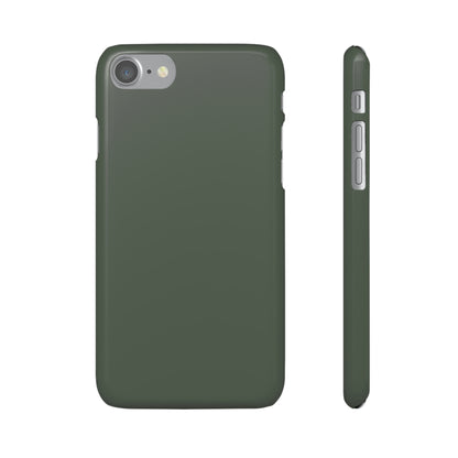 Ebony Green iPhone Case (Slim) iPhone 7 Glossy Phone Case