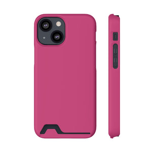 Magenta (Pantone) iPhone Case (Card) iPhone 13 Mini Matte With gift packaging Phone Case