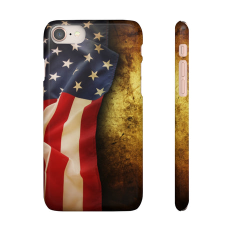 Close up of American flag Samsung/iPhone (Slim) Phone Case