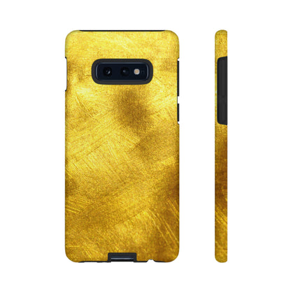 Gold Texture Android Case (Protective) Samsung Galaxy S10E Matte Phone Case