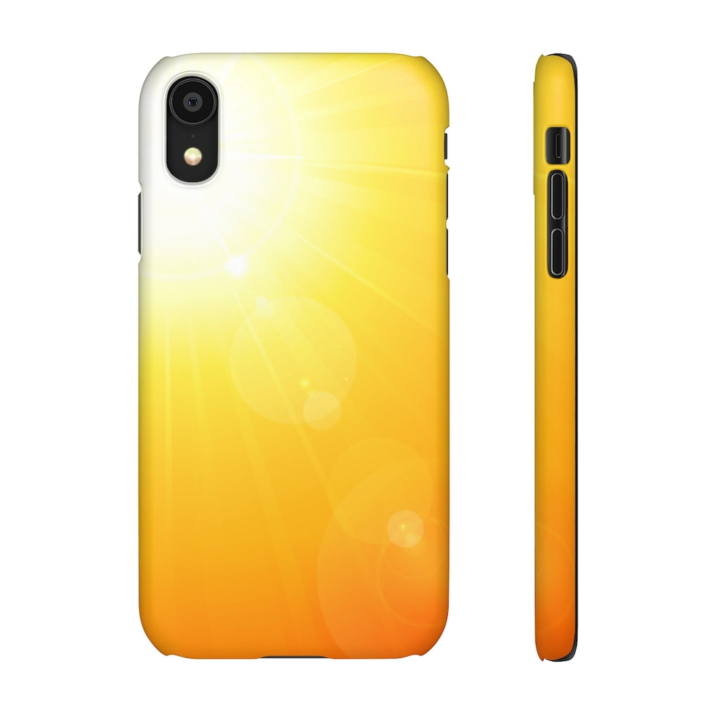 Bright Summer Sun Samsung/iPhone (Slim) Phone Case