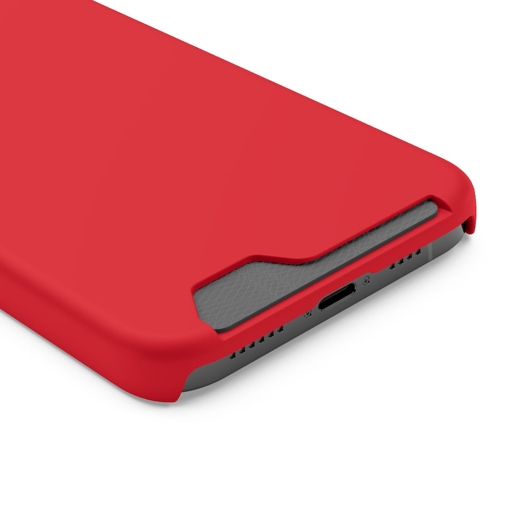 Cadmium Red iPhone Case (Card) Phone Case