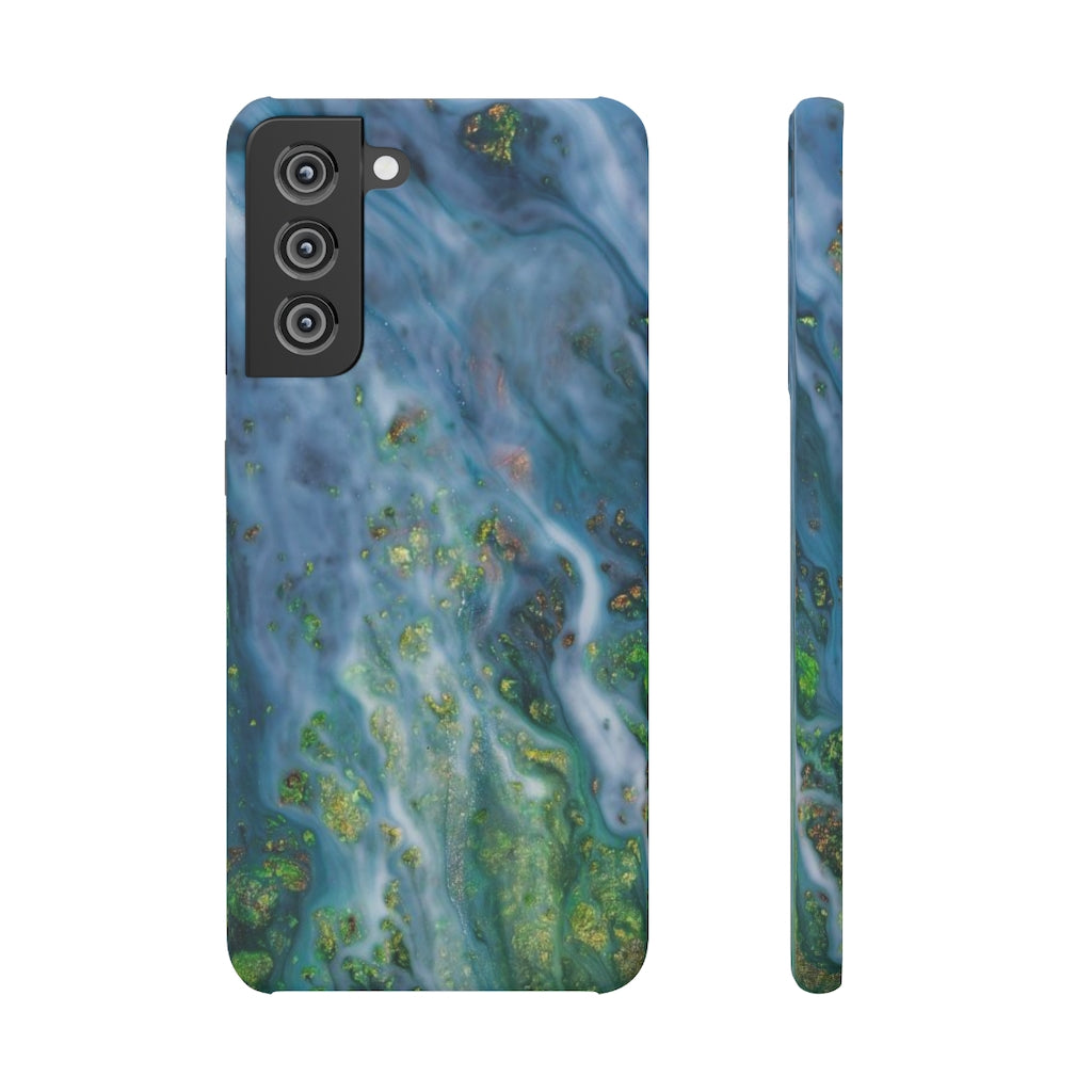 Forest Mist Ink Art Android Case (Slim) Samsung S21 FE Matte Phone Case