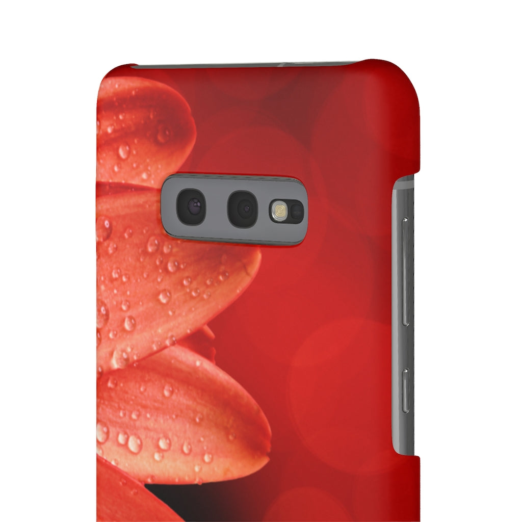 Red Spring Flower Samsung/iPhone (Slim) Samsung Galaxy S10E Matte Phone Case