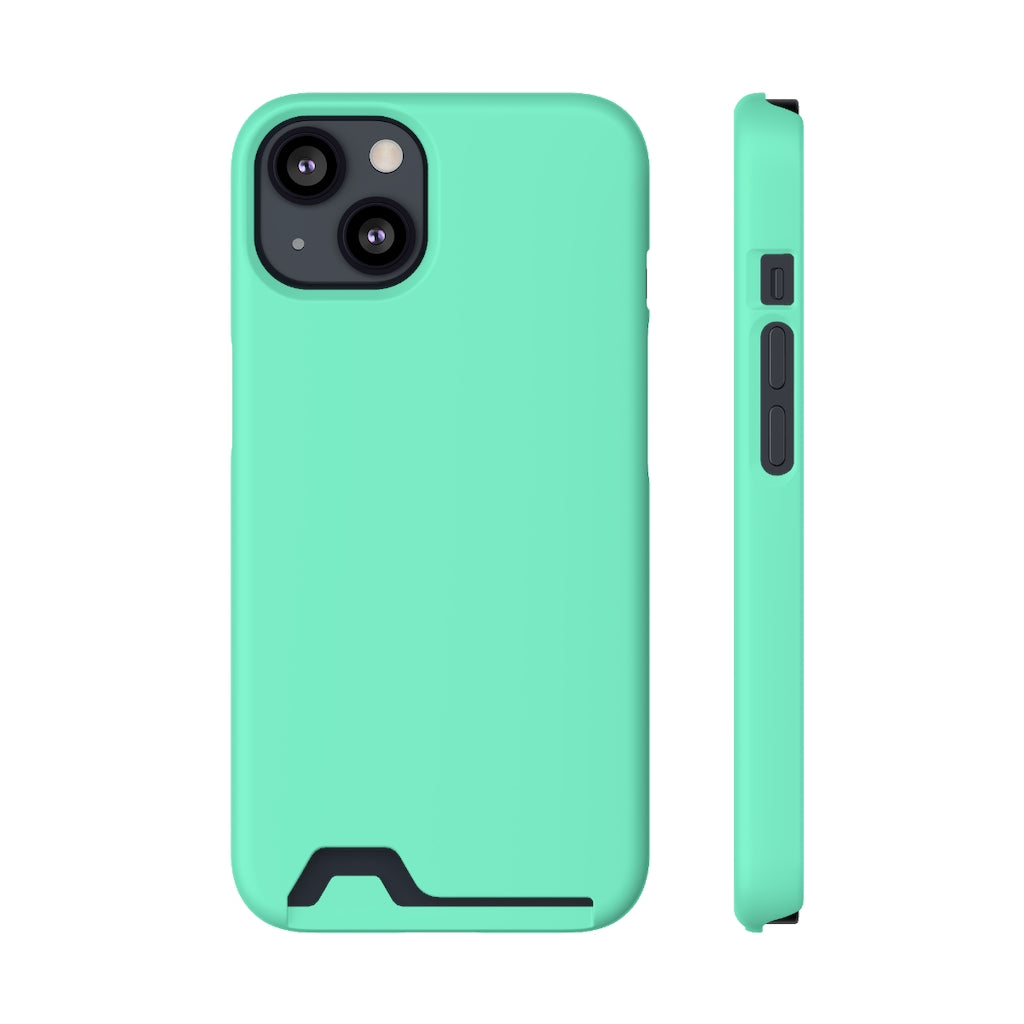 Aquamarine iPhone Case (Card) iPhone 13 Matte Without gift packaging Phone Case