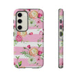 Pink Roses Android Case (Protective) Samsung Galaxy S23 Glossy Phone Case