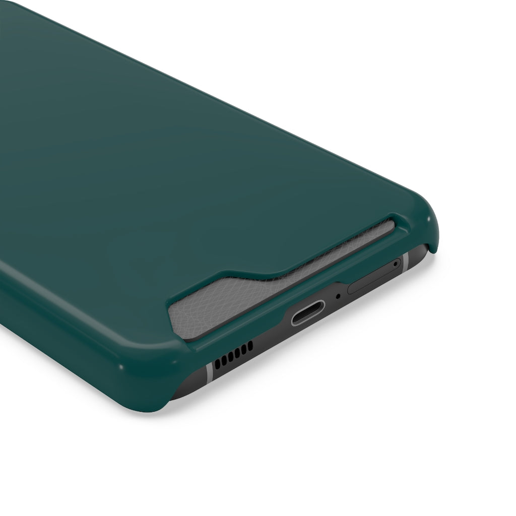 Deep Jungle Green Samsung Case (Card) Phone Case