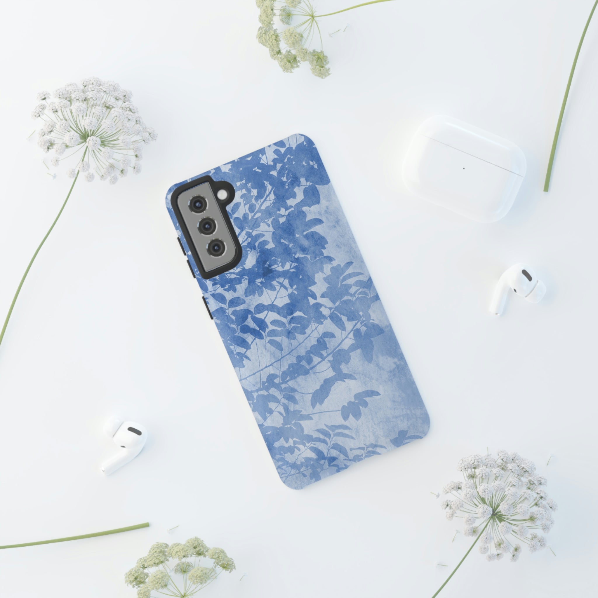 Blue Artistic Android Case (Protective) Phone Case