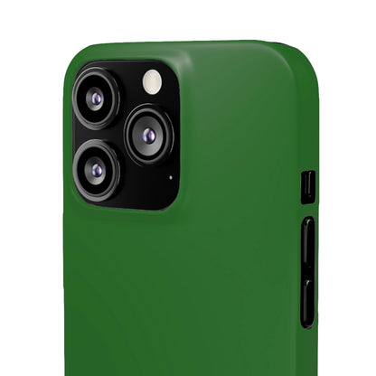 Dark Green iPhone Case (Slim) Phone Case