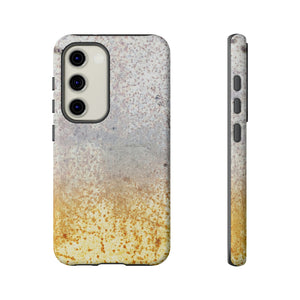 Gold Abstract Android Case (Protective) Samsung Galaxy S23 Glossy Phone Case