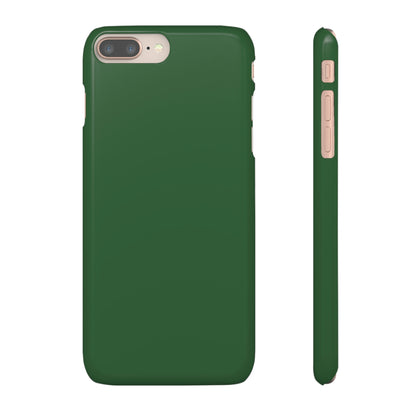 Hunter Green iPhone Case (Slim) iPhone 8 Plus Glossy Phone Case