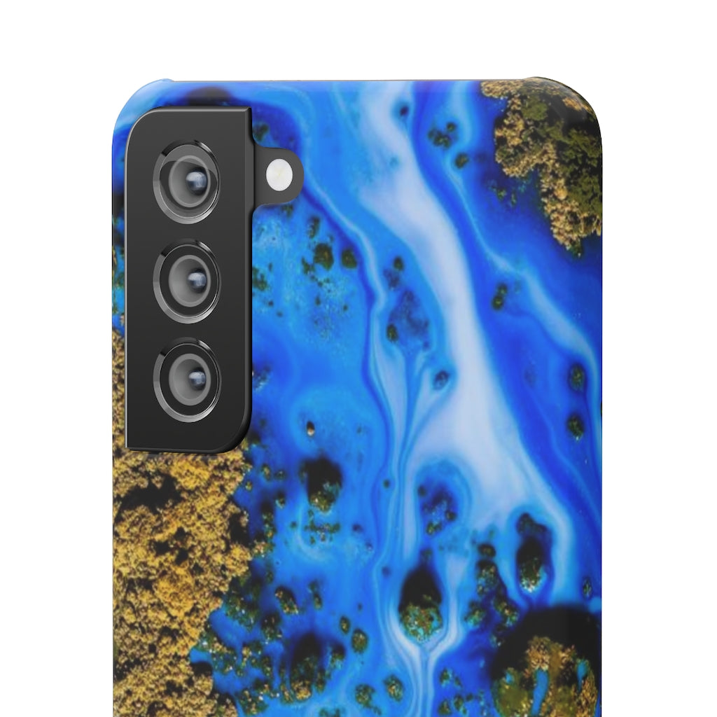 Blue River Ink Art Android Case (Slim) Phone Case