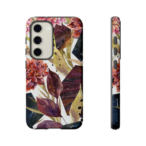 Autumn Floral Android Case (Protective) Samsung Galaxy S23 Glossy Phone Case