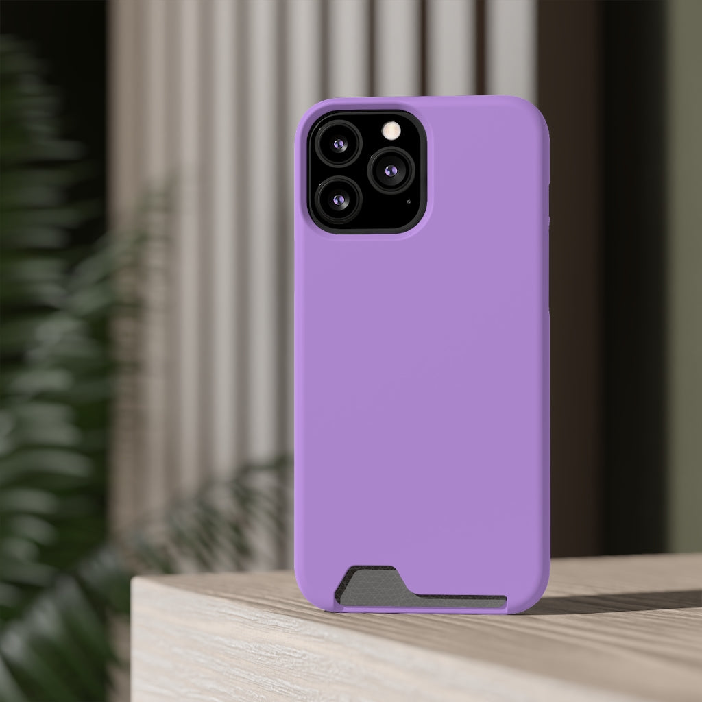 Bright Lavender iPhone Case (Card) Phone Case