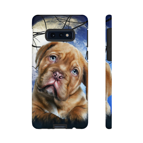 Dog Oil Painting Android Case (Protective) Samsung Galaxy S10E Glossy Phone Case