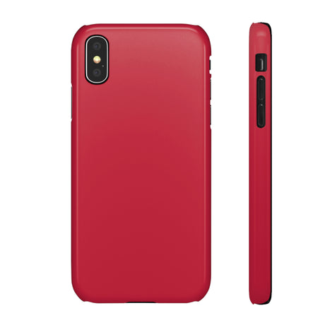 Cardinal Red iPhone Case (Slim) iPhone X Glossy Phone Case