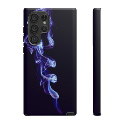 Purple Smoke Android Case (Protective) Samsung Galaxy S22 Ultra Matte Phone Case