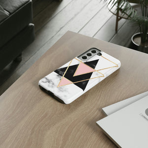 Marble Triangles Android Case (Protective) Phone Case