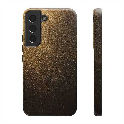 Dark Gold Android Case (Protective) Samsung Galaxy S22 Matte Phone Case