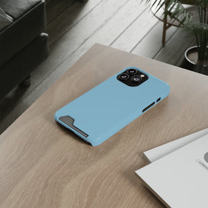 Dark Sky Blue iPhone Case (Card) Phone Case