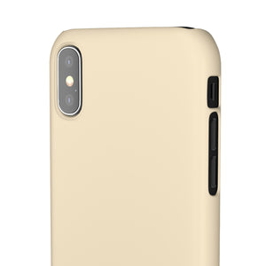 Blanched Almond iPhone Case (Slim) Phone Case