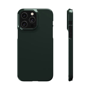 Dark Jungle Green iPhone Case (Slim) iPhone 14 Pro Max Glossy Phone Case