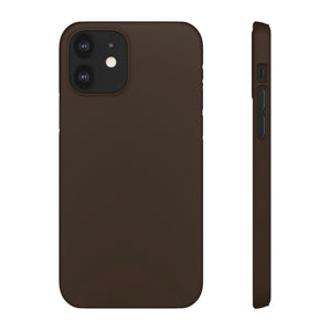 Bistre iPhone Case (Slim) iPhone 12 Matte Phone Case