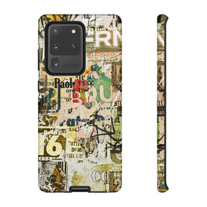 Grunge Vintage Poster Android Case (Protective) Samsung Galaxy S20 Ultra Glossy Phone Case