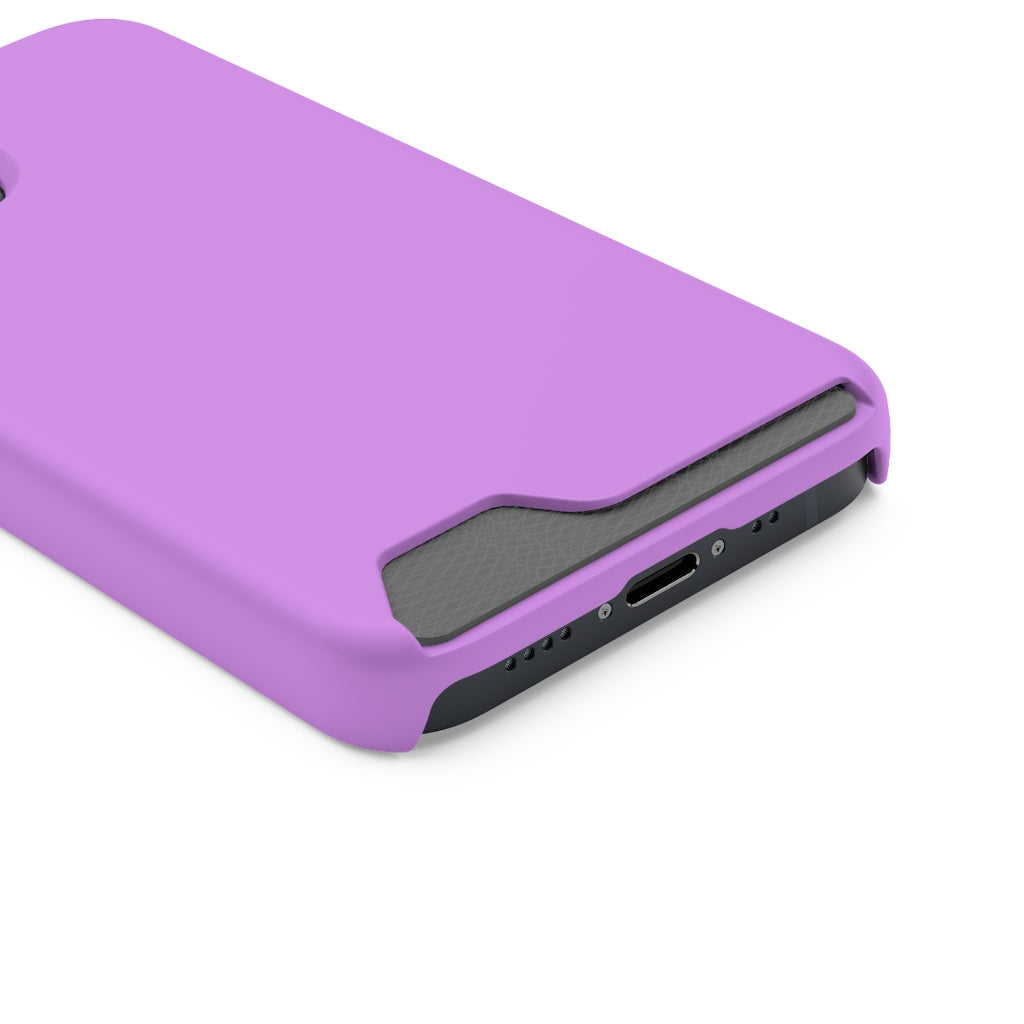 Bright Lilac iPhone Case (Card) Phone Case