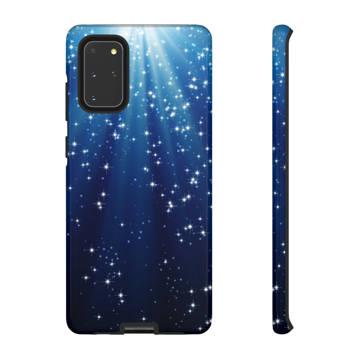 Stars Blue Sky Android Case (Protective) Samsung Galaxy S20+ Glossy Phone Case