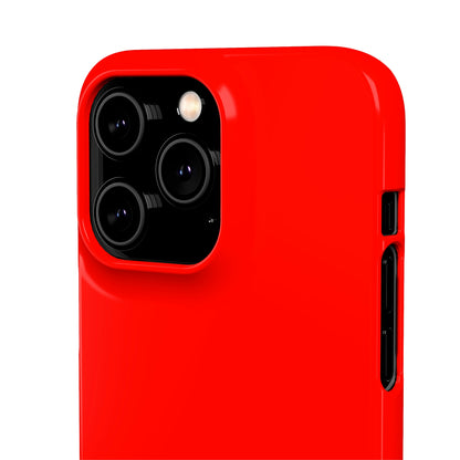 Candy Apple Red iPhone Case (Slim) Phone Case