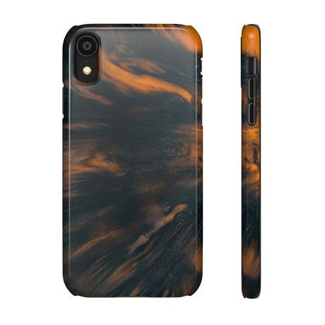 Space Speed Ink Art iPhone Case (Slim) iPhone XR Glossy Phone Case