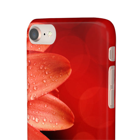 Red Spring Flower Samsung/iPhone (Slim) iPhone 8 Glossy Phone Case