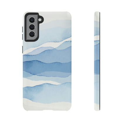 Pastel Blue Android Case (Protective) Samsung Galaxy S21 Plus Matte Phone Case