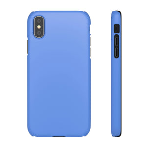 Cornflower Blue iPhone Case (Slim) iPhone XS Matte Phone Case