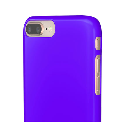 Electric Indigo iPhone Case (Slim) Phone Case