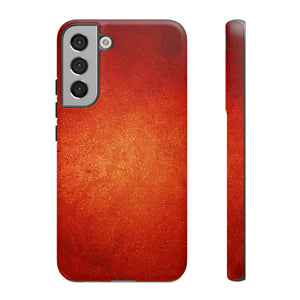 Red Grunge Android Case (Protective) Samsung Galaxy S22 Plus Matte Phone Case